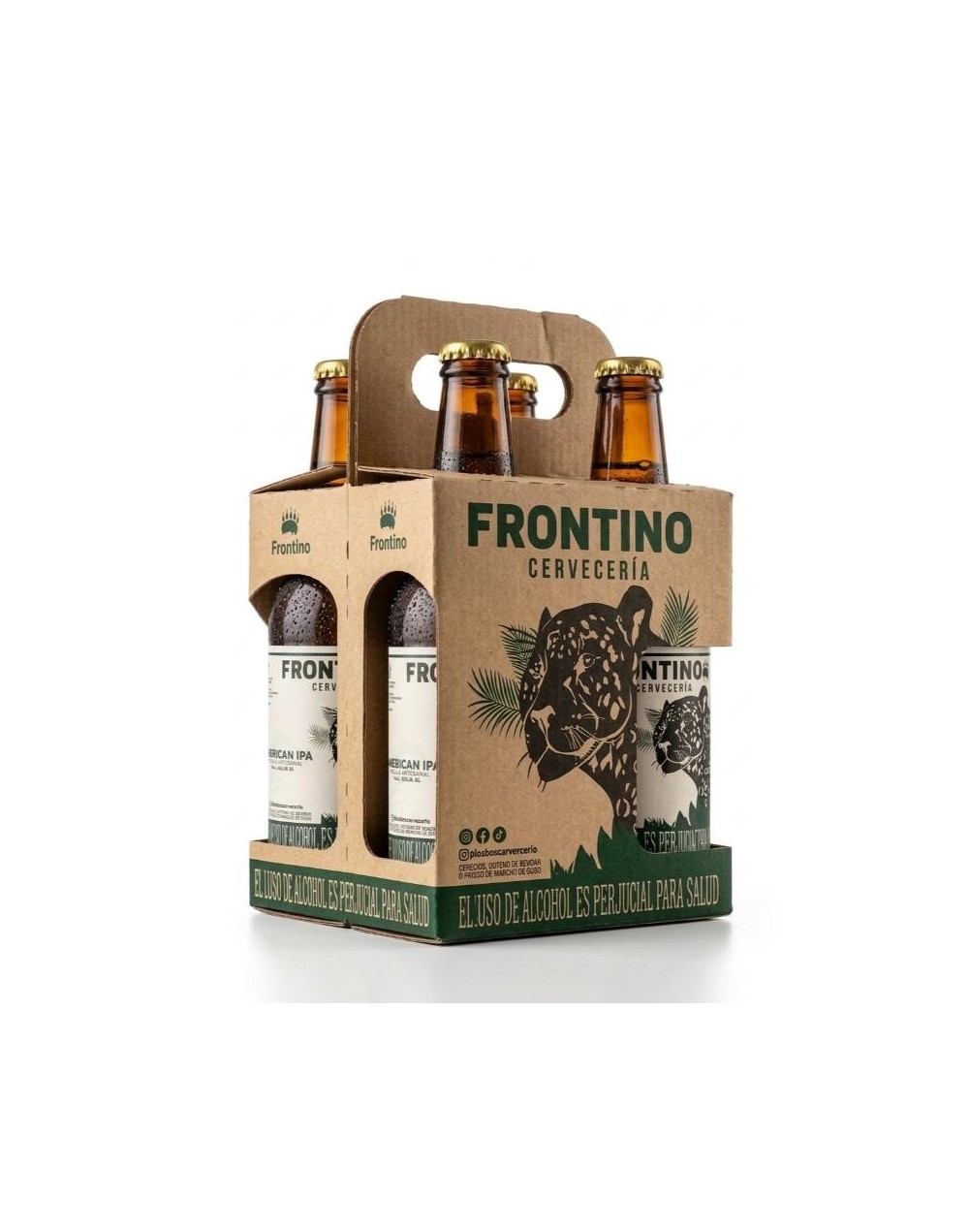 Pack x4 Cerveza Artesanal IPA 330ml| Frontino Cervecería