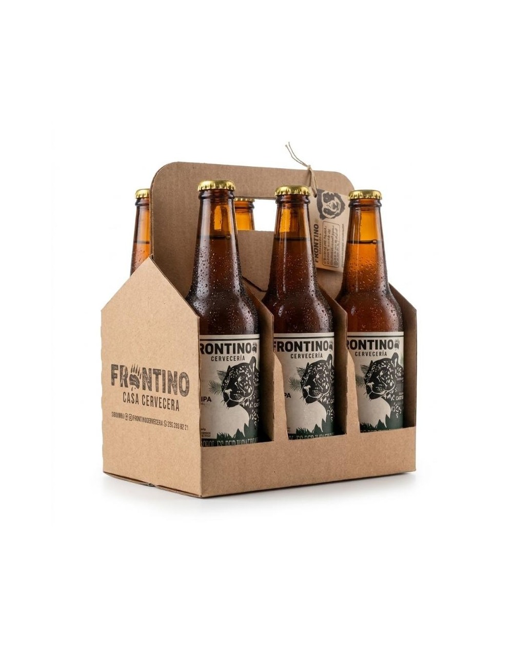 Sixpack Cerveza Artesanal American IPA 330ml | Frontino 