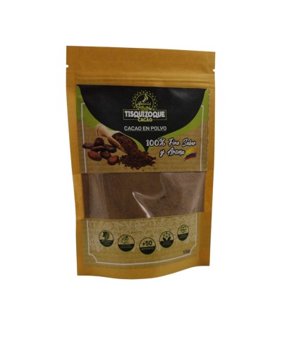 CACAO EN POLVO 100% ARTESANAL SIN AZUCAR 150GS