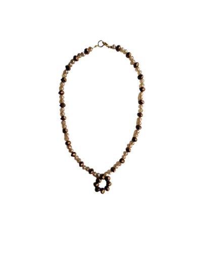 Collar Gargantilla de Muranos Dorados 