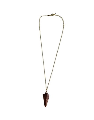 Collar Cadena de Rodio y Dije Lluvia de Oro 