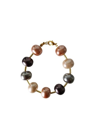 Pulsera de Perlas Shell en Ronos Tierra 