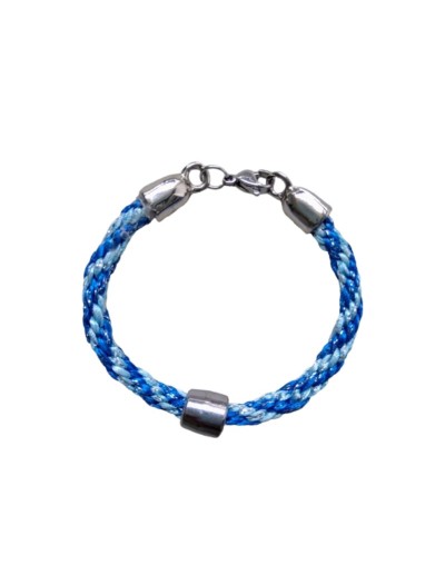 Pulsera Kumihimo Azul 