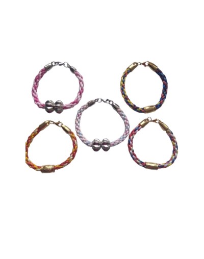 Pulseras Kumihimo Multicolor 