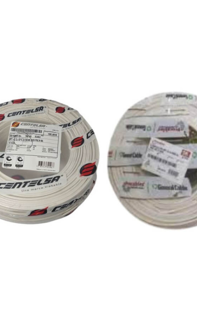 Cable Duplex SPT Blanco 2X16 AWG Homologado