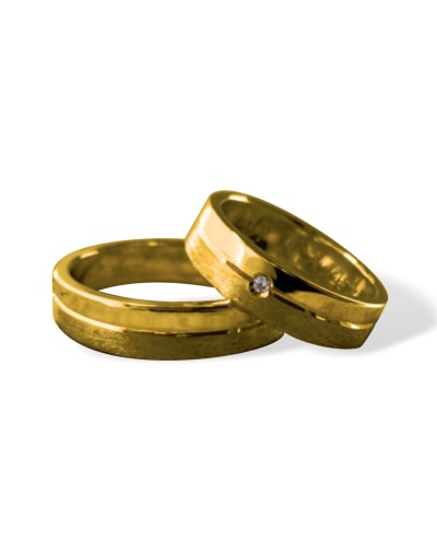 Argollas de matrimonio moderna Javier Albarracin