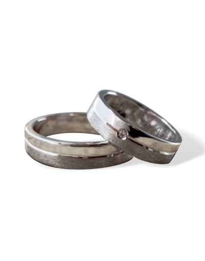 Argollas de matrimonio moderna Javier Albarracin