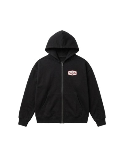HODDIE NEGRO ZIPPER DOBLE ZIP
