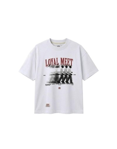 CAMISETA OVERZIDE FIVE SKINS BLANCA