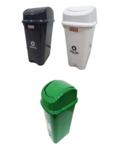 Trío De Caneca De 60 Litros Para Punto Ecológico