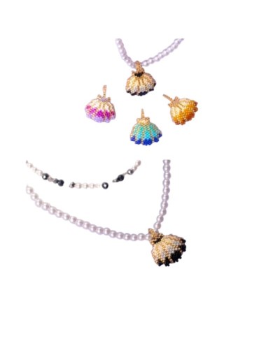 Choker Perlas con Dije Artesanal