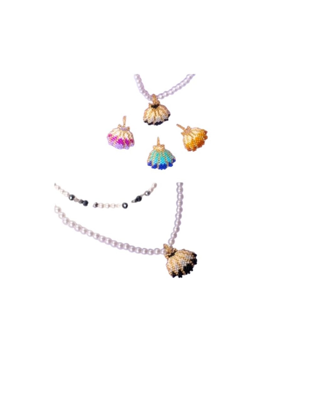 Choker Perlas con Dije Artesanal