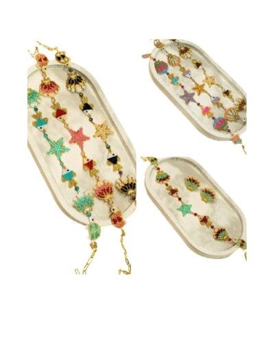 Collares Artesanales Marinos Miyuki