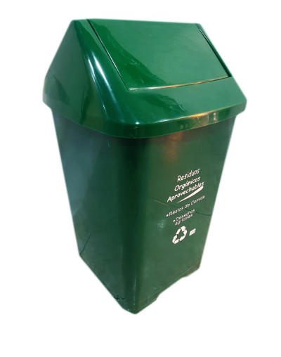 Caneca Plástica de 22 Litros Tapa Vaivén Ref VAI77098