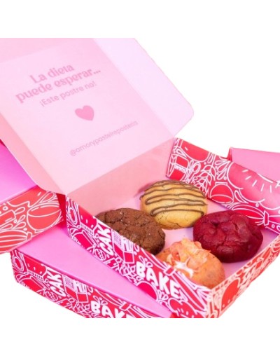 Caja galletas x4