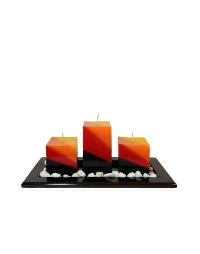 Velas Cuadradas en Base 18X11 