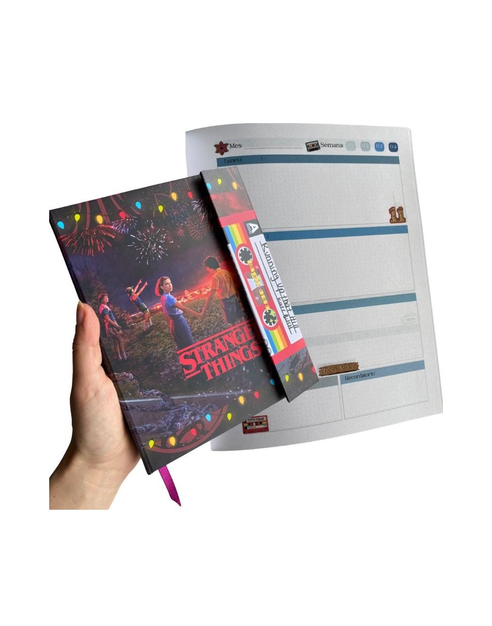 Planeador semanal cosido personalizado