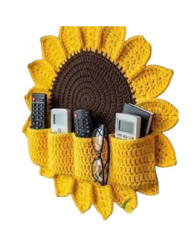 Organizador Tejido Girasol Hogar