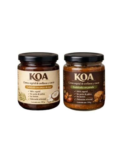 Crema de Avellanas y Cacao KOA