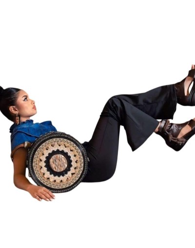 Bolsos hechos con vinilos LP