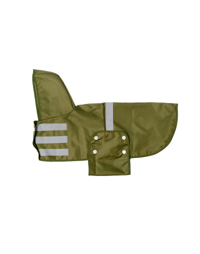 Capa Impermeable para Perro (7XL) Verde Militar