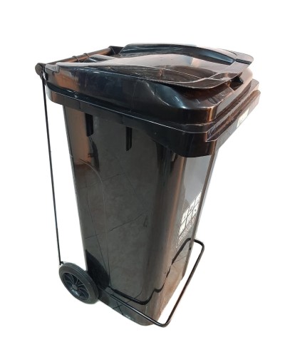 Contenedor de Ruedas de 120 Litros y Pedal 