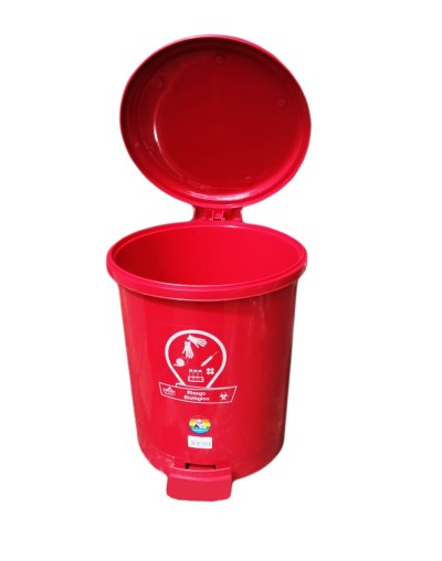 Caneca Plástica de 13 Litros de Pedal 