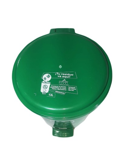 Caneca Plástica de 13 Litros de Pedal 