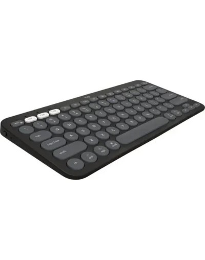 Teclado Logitech K380s Pebble Keys 2 Inalámbrico Bluetooth Teclado Negro Idioma Español