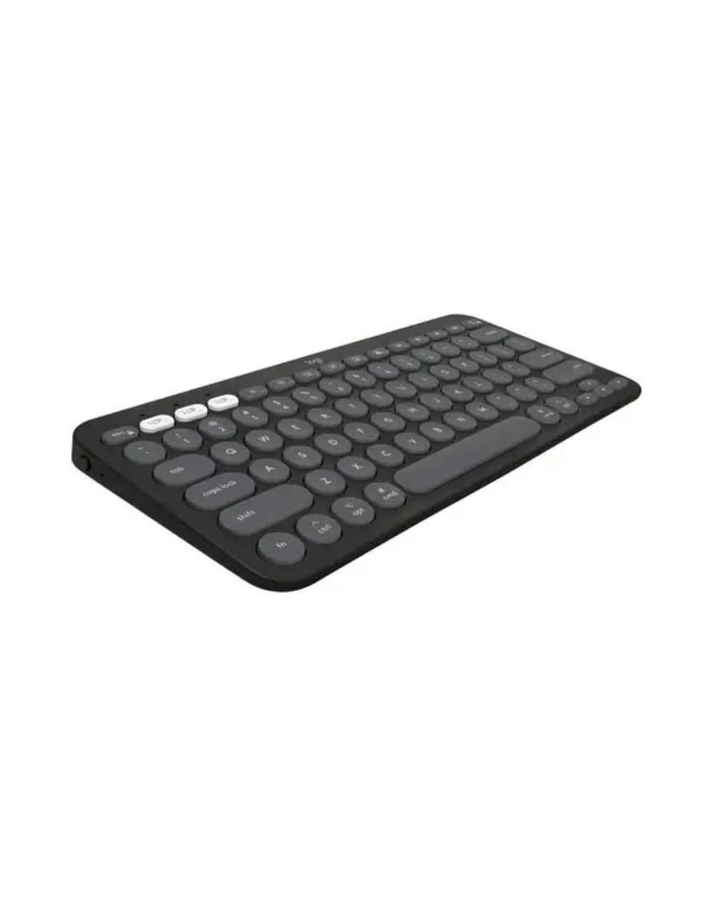Teclado Logitech K380s Pebble Keys 2 Inalámbrico Bluetooth Teclado Negro Idioma Español