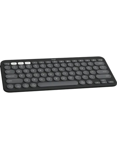 Teclado Logitech K380s Pebble Keys 2 Inalámbrico Bluetooth Teclado Negro Idioma Español