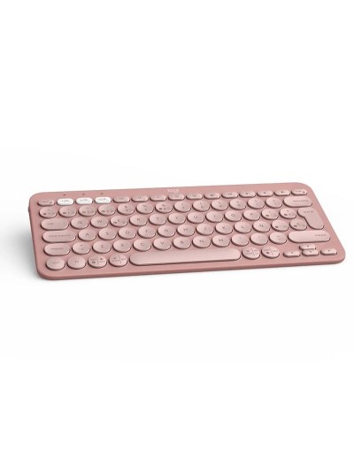 Teclado Logitech K380s Pebble Keys 2 Inalámbrico Bluetooth Teclado Rosado Idioma Español