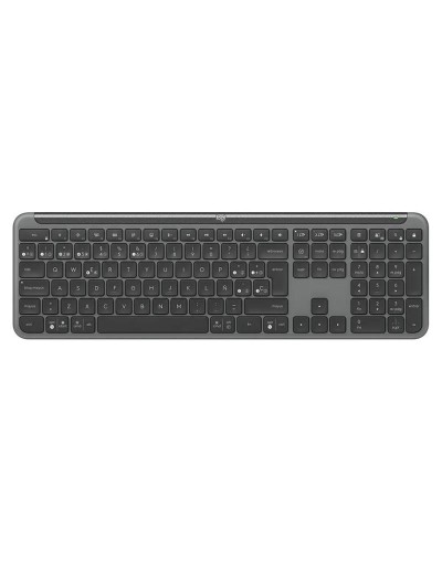 Logitech Signature Slim K950, Teclado Bluetooth / Bolt, Blk Teclado Gris oscuro Idioma Español Latinoamérica