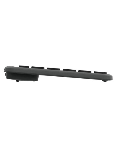 Logitech Signature Slim K950, Teclado Bluetooth / Bolt, Blk Teclado Gris oscuro Idioma Español Latinoamérica