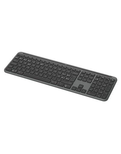 Logitech Signature Slim K950, Teclado Bluetooth / Bolt, Blk Teclado Gris oscuro Idioma Español Latinoamérica