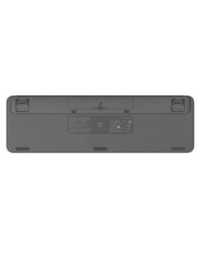 Logitech Signature Slim K950, Teclado Bluetooth / Bolt, Blk Teclado Gris oscuro Idioma Español Latinoamérica