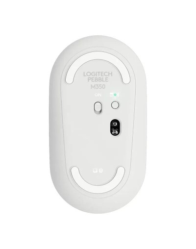 Pebble Mouse 2 M350 S Wireless Mouse - Colores Color Blanco