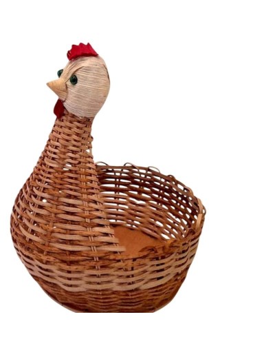 Gallina Mediana Decorativa Artesanía Campesina
