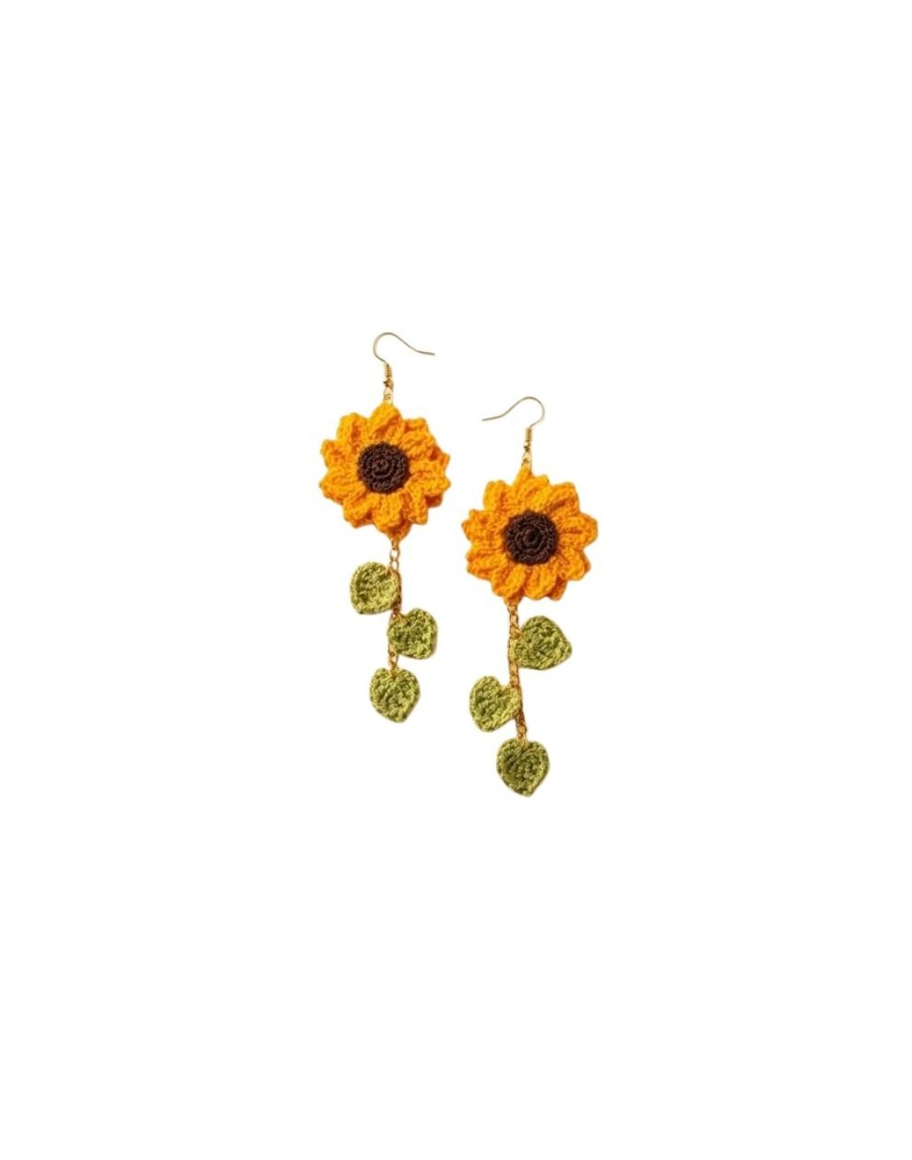 Aretes Girasol 