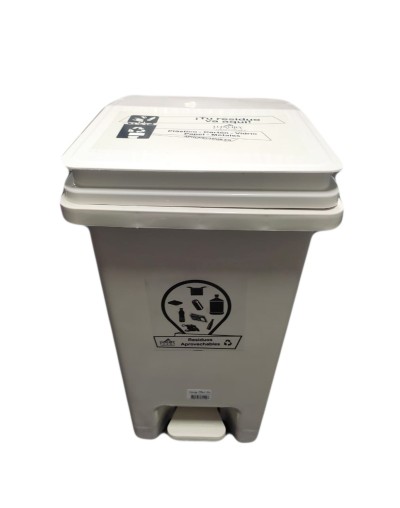 Caneca Plástica de 20 Litros de Pedal