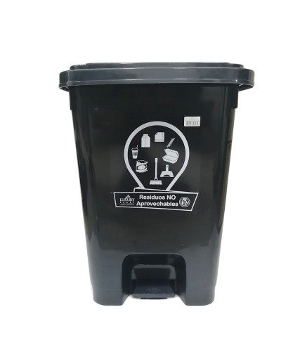 Caneca Plástica de 35 Litros de Pedal