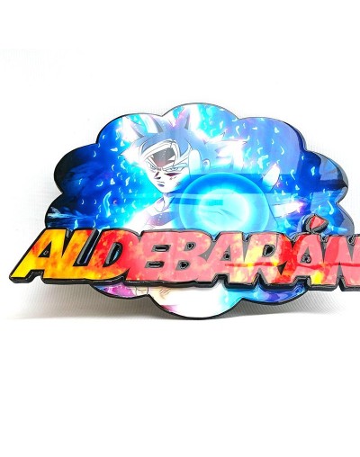 Nombre en madera aldebaran