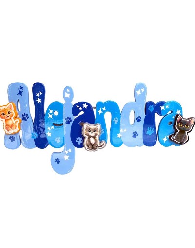 Nombre en madera alejandro