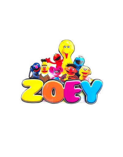 Nombre en madera zoey