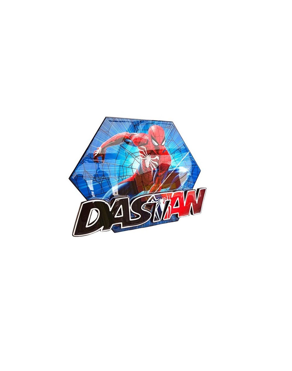 Nombre en madera dastan