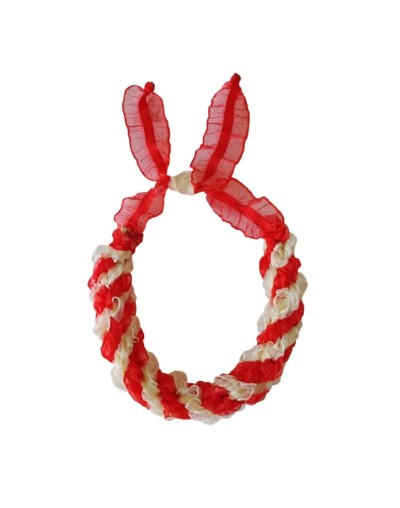 Collar Kumihimo Para Mascotas En Cintas Elásticas