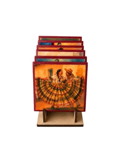 💃🎶 Portavasos Folclóricos del Tolima – Arte y Tradición Colombiana