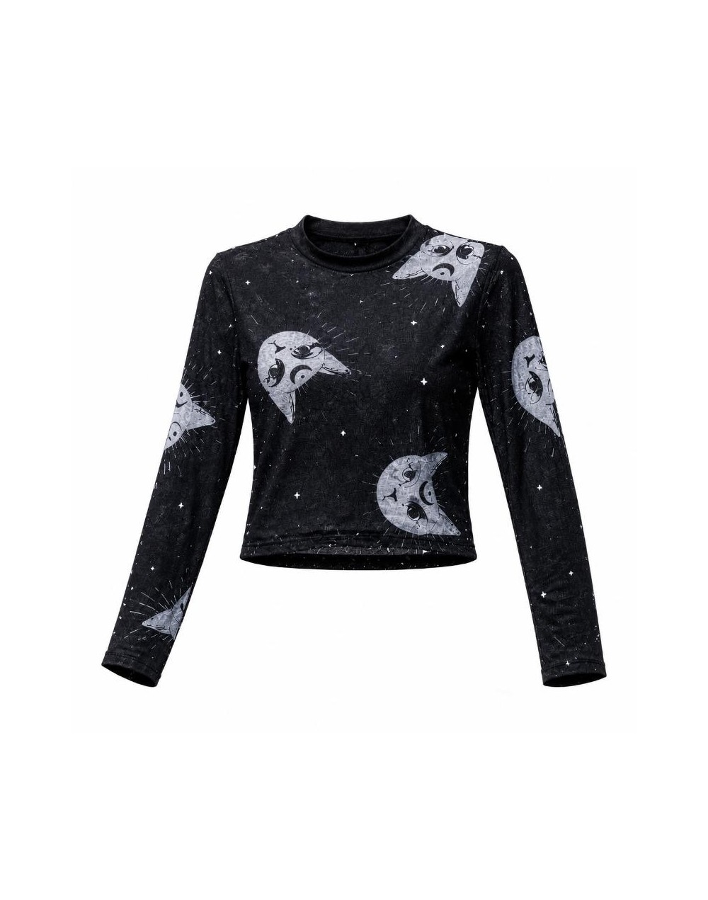 Blusa: Malla trasparente gatitos