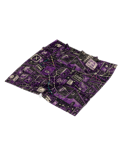 Pañoleta BTA404 Capital del Caos 70x70 | XMOKS Streetwear