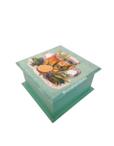 Caja infusion amarilla